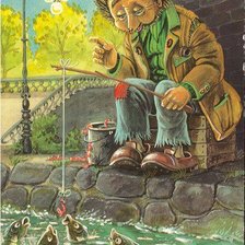 Схема вышивки «РЫБАК»