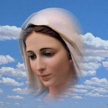 Схема вышивки «Мадона»