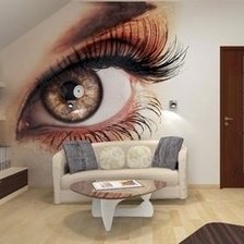 Схема вышивки «Глаз хозяйки дома»