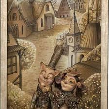 Схема вышивки «чаепитие»