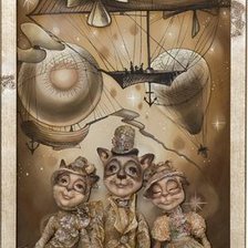 Схема вышивки «чаепитие»