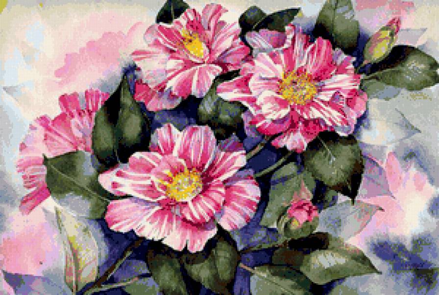 Серия "Букет" - букет, розы, цветы - предпросмотр