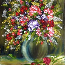 Схема вышивки «Серия "Букет"»