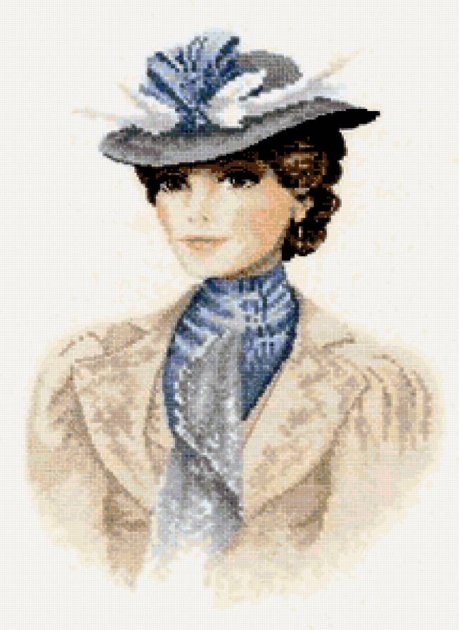 серия "женщины" - женщина.портрет - предпросмотр