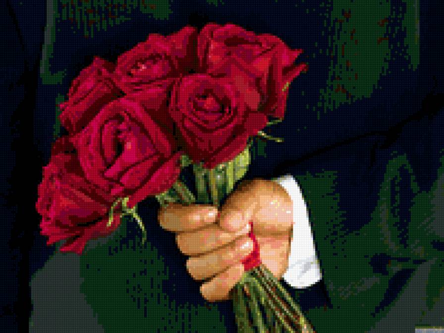 серия"цветы" - розы, цветы - предпросмотр