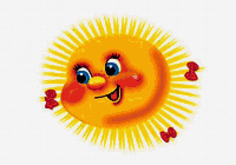 солнышко - мультяшка, детское, солнце - предпросмотр