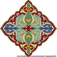 Схема вышивки «восточный узор 4»