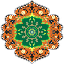 восточный узор 6