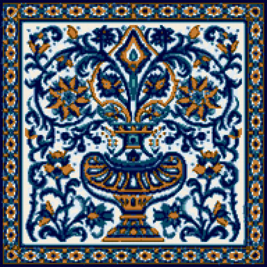 восточный узор 10 - узоры - предпросмотр