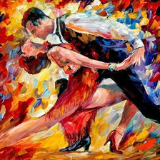 Схема вышивки «Танго»