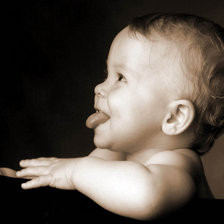 Схема вышивки «малыш»