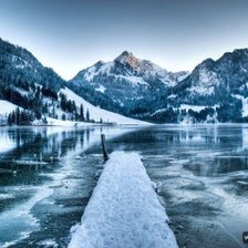 Схема вышивки «пейзаж»