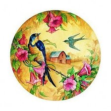 Схема вышивки «летний пейзаж»