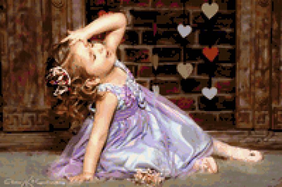 девочка - дети, балет - предпросмотр