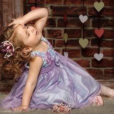 Схема вышивки «девочка»