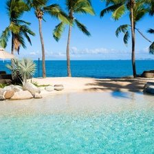 Схема вышивки «пляж»