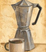 Схема вышивки «Кофе»