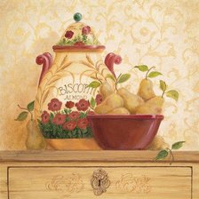 Схема вышивки «Натюрморт с грушами»