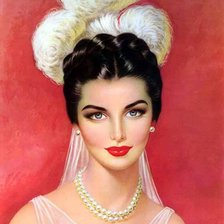 Схема вышивки «красота»