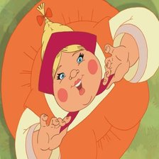 Схема вышивки «Прикольная подушечка для доченьки»