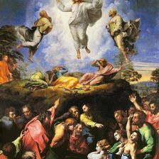 Схема вышивки «Настоящая картина Рафаэля которую пытались уничтожить в  Европе»