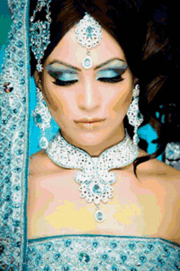 Красавица - девушка, восток - предпросмотр