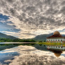 Схема вышивки «Мечеть»