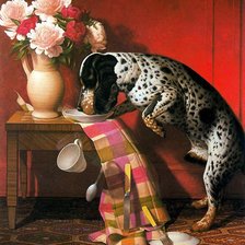 Схема вышивки «проказник»