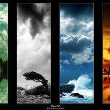 Схема вышивки «4 сезона»