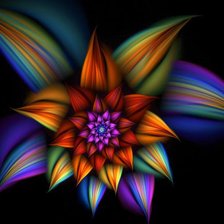 Схема вышивки «серия "цветы"»