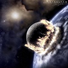 Схема вышивки «Космос»