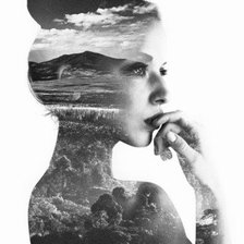 Схема вышивки «Girl»