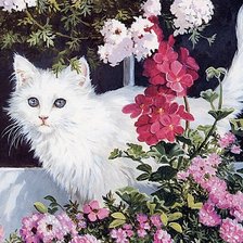 Схема вышивки «Кицюня»