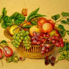 Схема вышивки «натюрморт»