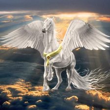 Схема вышивки «единорог»