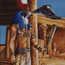 Схема вышивки «грифон»