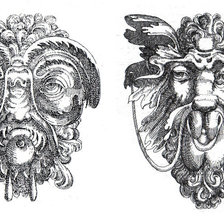 Схема вышивки «Арчимбольдо Джузеппе.Гротеск.»