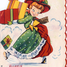 Схема вышивки «А вот и подарочки!!!!!»