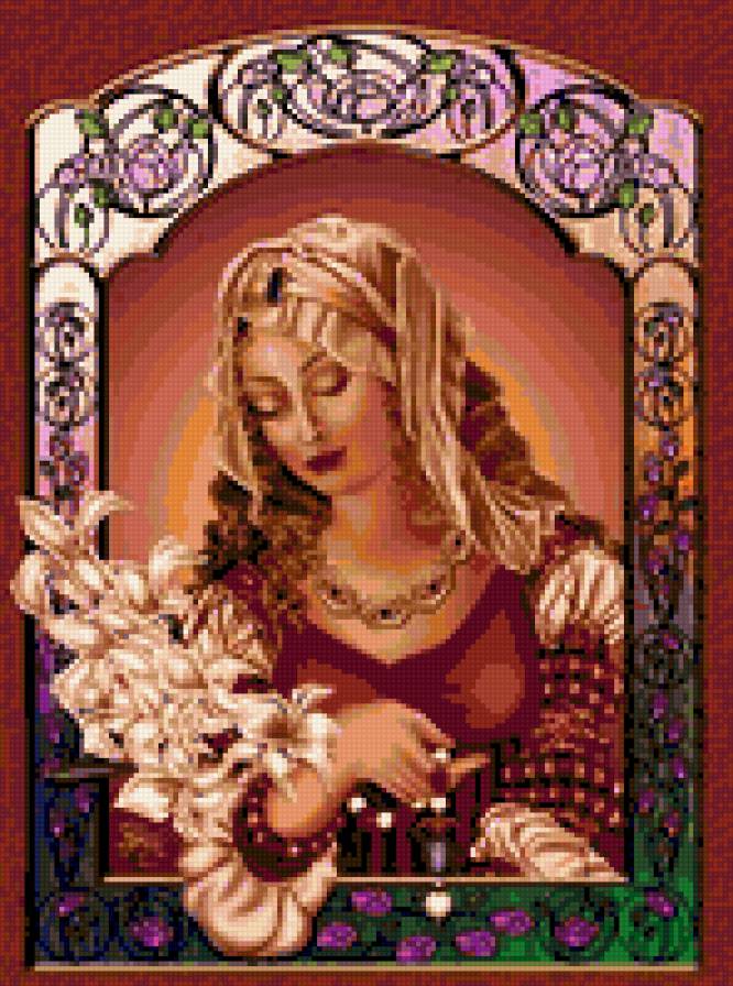 мадонна - святые, иконы - предпросмотр