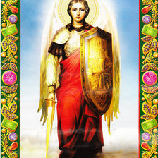 Схема вышивки «Ангел хранитель»