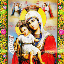 Схема вышивки «Достойно есть»