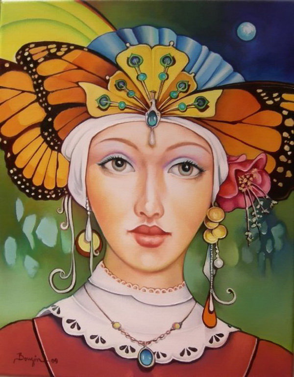 девушка - оригинал