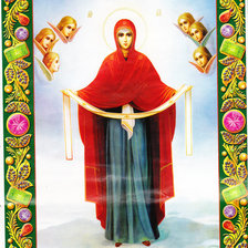 Схема вышивки «Покрова»