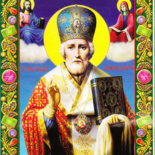 Схема вышивки «николай чудотворец»