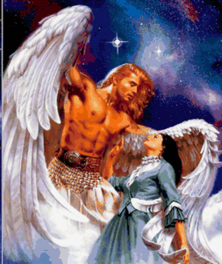 ангел - картина - предпросмотр