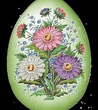 Схема вышивки «Пасхальное яйцо»