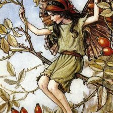 Схема вышивки «Цветочные феи»