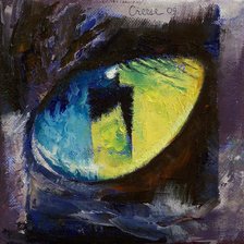 Схема вышивки «кошкин взгляд 5»