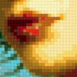 Предпросмотр схемы вышивки «ДЕВУШКА НА КАРНАВАЛЕ» (№284392)