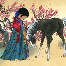 Схема вышивки «Друзья»